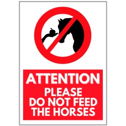 Agsigns Country Sign Please Do Not Feed Horses