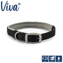 Ancol Viva Padded Polyweave Traditional Buckle Collar