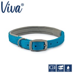 Ancol Viva Padded Polyweave Traditional Buckle Collar