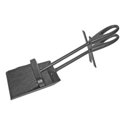 Manor Fireplace Hearth Tidy Loop Black