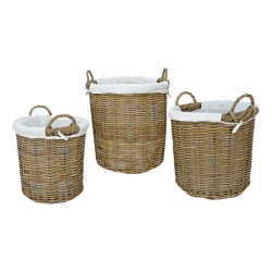 Manor Rattan Log Basket Langham