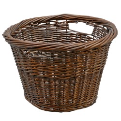 Manor Rattan Log Basket Tanner