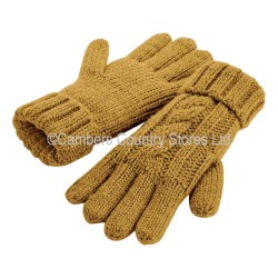 Beechfield Cable Knit Gloves