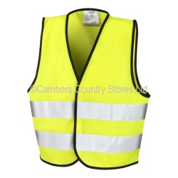 Result Junior High Visibility Vest Yellow