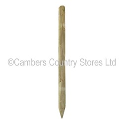 Half Round Pointed Timber Post 5.6 x 4"