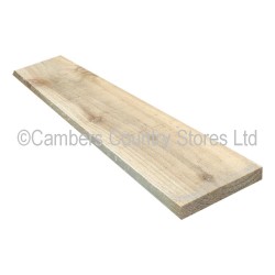 Sawn Timber Boards 12 x 6" x 1"