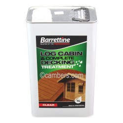 Barrettine Log Cabin & Decking Treatment 5 Litre