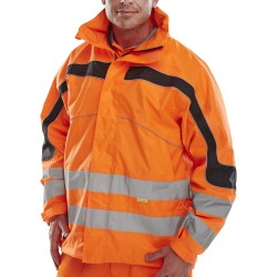 B Seen Hi-Vis Eton Breathable Jacket