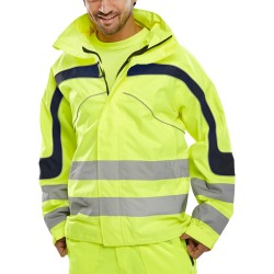 B Seen Hi-Vis Eton Breathable Jacket