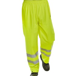 B Seen Hi-Vis Lightweight Waterproof Suit