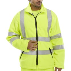 B Seen Hi-Vis Fleece Jacket