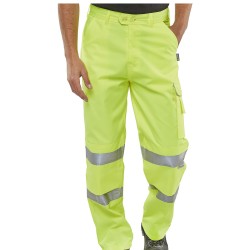 B Seen Hi-Vis Polycotton Trousers