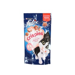 Felix Crispies Cat Treats Salmon & Trout 45g