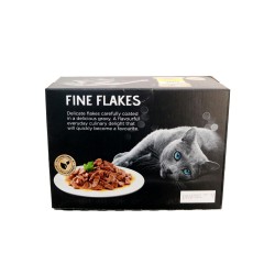 Sheba Fine Flakes In Gravy Poultry Selection 12 x 85g