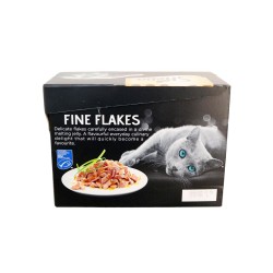 Sheba Fine Flakes In Jelly Fish Selection 12 x 85g