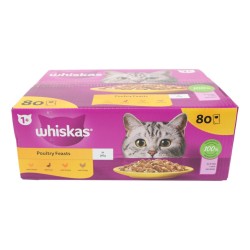 Whiskas 1+ Pouch Poultry Feasts In Jelly 85g