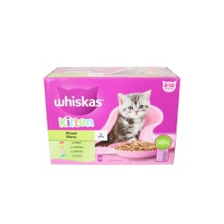 Whiskas Kitten Pouch Mixed Menu In Jelly 12 x 85g