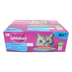 Whiskas 1+ Pouch Fish Favourites In Jelly 85g