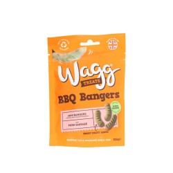 Wagg Treats BBQ Bangers 125g