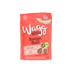 Wagg Treats Tasty Bones Bacon Roll 125g