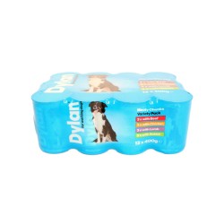 Dylan Working Dog Variety Tin 400g 12 Pack