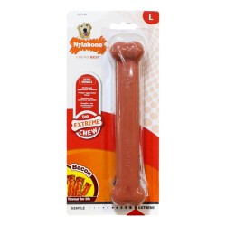 Nylabone Extreme Dog Chew Bone Bacon Large