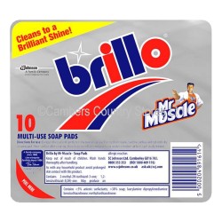 Brillo Cleaning Pads With Mr Muscle 10 Pack