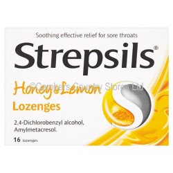 Strepsils Honey & Lemon 16 Pack