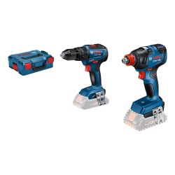 Bosch 18v Cordless Drill & Impact Wrench Combi Set