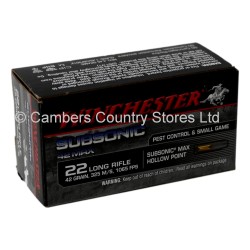 Winchester .22 LR Subsonic 42 Grain 50 Pack