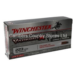 Winchester .223 Varmint X 55 Grain 20 Pack