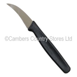 Victorinox Shaping Knife Curved Blade Black 6cm