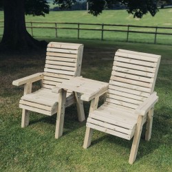 CVF Ergo Love Seat Square 2 Person