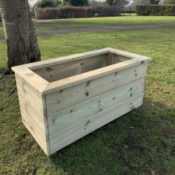 Timber Trough Planter 80cm x 40cm