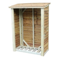 Timber Log Store 6ft Tall x 4ft Wide