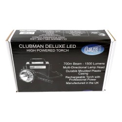 Clulite Clubman Deluxe LED Torch 12v 7ah