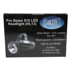 Clulite Pro Beam 510 LED Head Torch