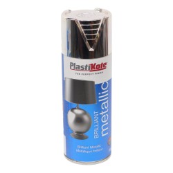 PlastiKote Silver Spray Brilliant Metallic 400ml