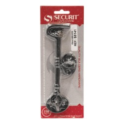 Securit Cabin Hook Cast Black 150mm