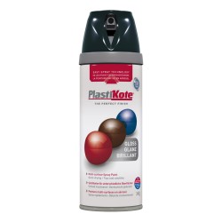 Plastikote Spray Paint Black Gloss 400ml