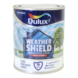 Dulux Weathershield Paint Exterior High Gloss 750ml