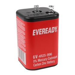 Eveready Battery Red PJ996 6V