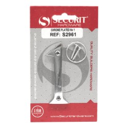 Securit Numeral No.1 Chrome 75mm