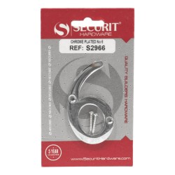 Securit Numeral No.6 Chrome 75mm