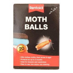 Rentokil Moth Balls 20 Pack