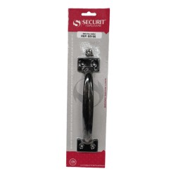 Securit Pull Handle Black 200mm