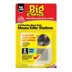 The Big Cheese Mouse Killer Station 2 Pack