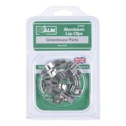 ALM Greenhouse Lap Clips Stainless Steel 50 Pack