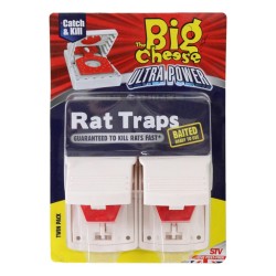 The Big Cheese Ultra Power Rat Traps 2 Pack