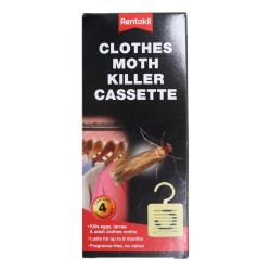 Rentokil Clothes Moth Killer Cassette 4 Pack